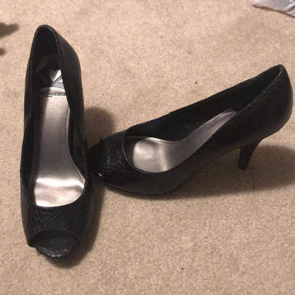 Black heels